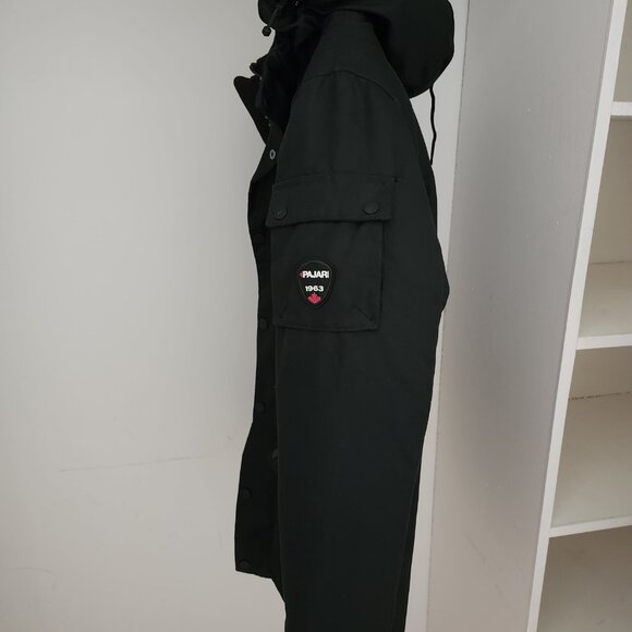 Jordan Men's Parka - Size (S) - Black - Like new - Picture 4 of 9